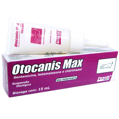 Solução Otológica Provets Otocanis Max - 15ml